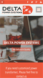 Mobile Screenshot of deltapowersystems.in